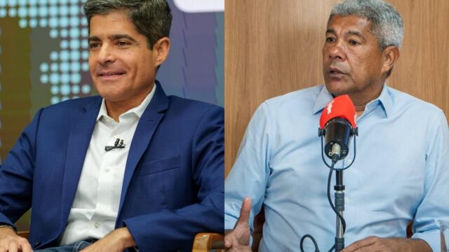 Quaest: ACM Neto aparece na frente de Jerônimo com 42% das intenções de voto