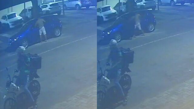 ASSALTO: criminoso rouba carro de morador em frente a condomínio em Stella Maris, em Salvador