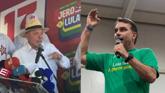 AtlasIntel: Flávio Bolsonaro tem 52,8% dos votos válidos no 2º turno e Lula aparece com 47,2%