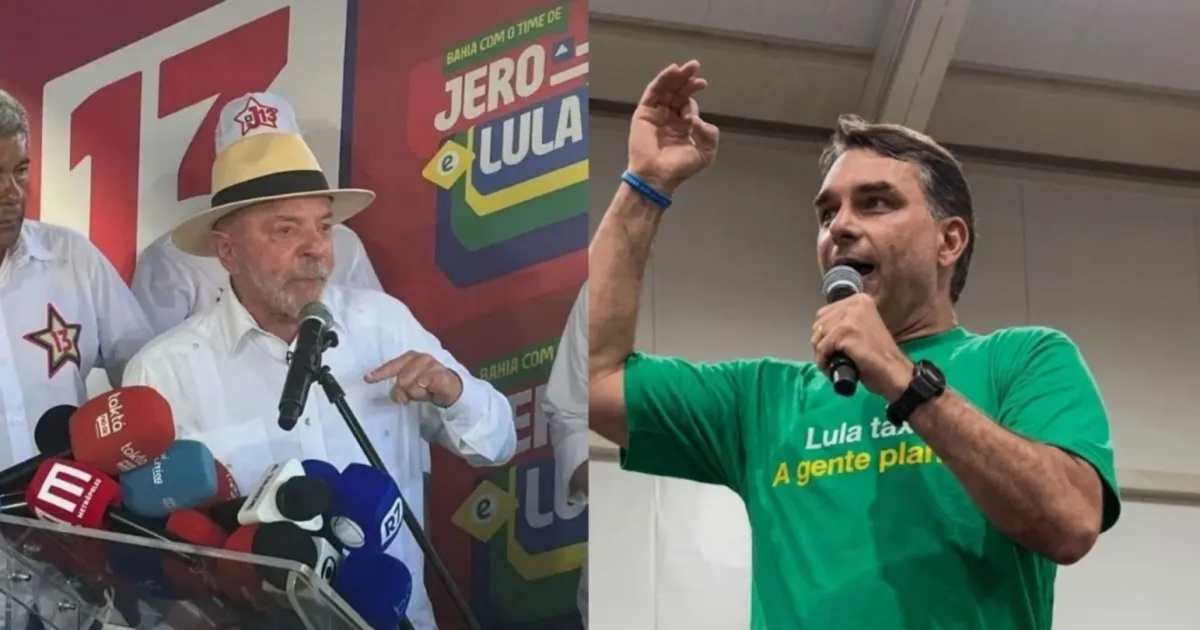 AtlasIntel: Flávio Bolsonaro tem 52,8% dos votos válidos no 2º turno e Lula aparece com 47,2%