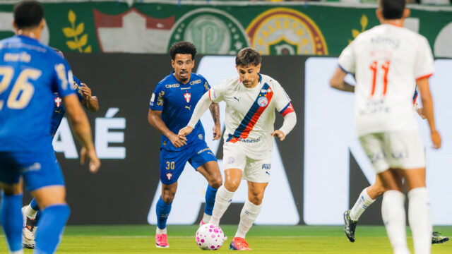 Bahia perde Nico Acevedo, suspenso, para o jogo contra o Mirassol na Fonte Nova