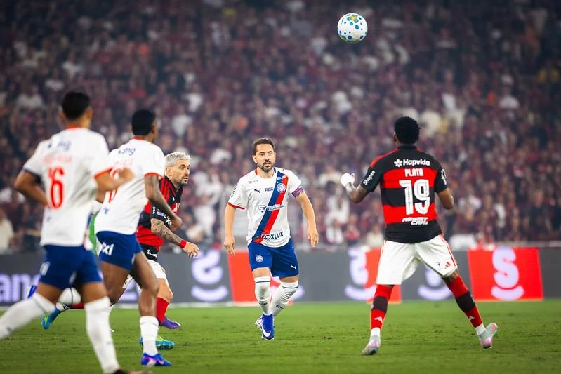 Bahia usa semana de ajustes para encarar o Flamengo na Fonte Nova de olho na vaga na Libertadores