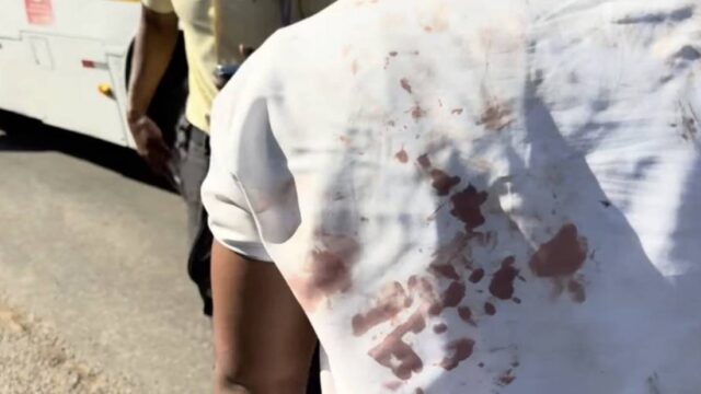 BRIGA NO TRÂNSITO: motorista de ônibus e condutor de carro se agridem e três pessoas ficam feridas em Brotas