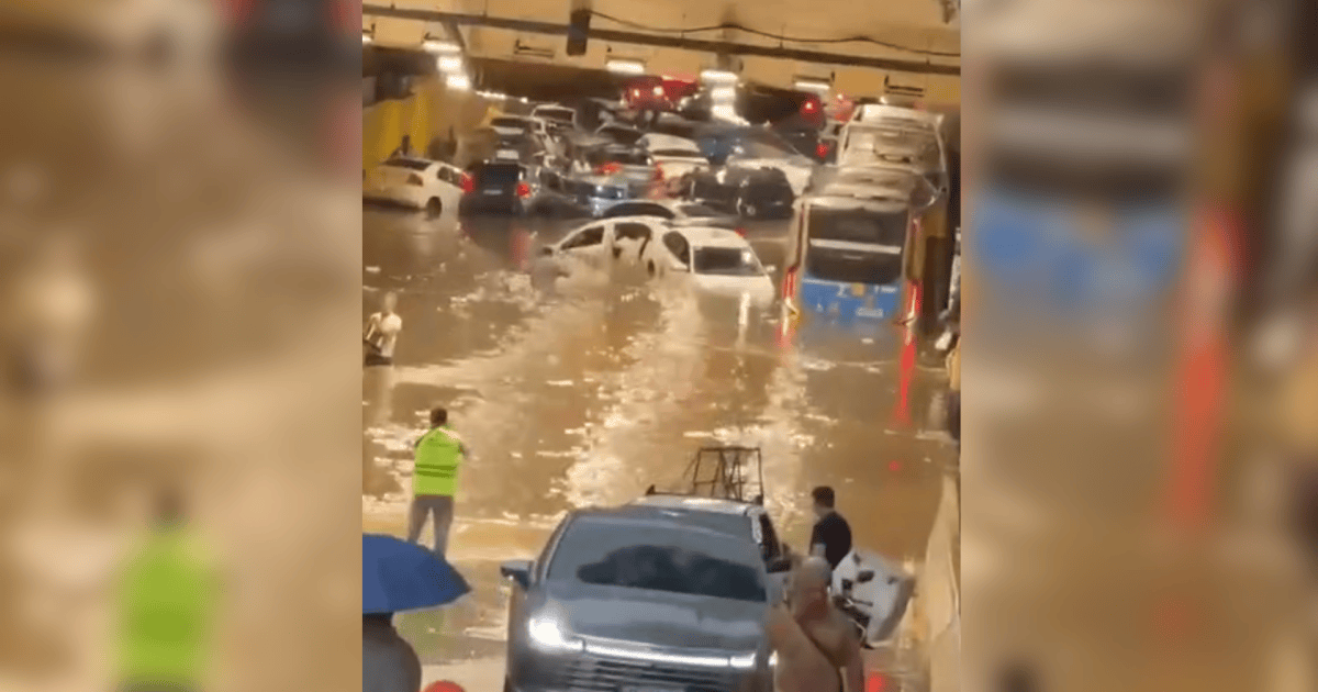 CHUVA EM SP: cidade recebe em 40 minutos o volume esperado para 11 dias e Túnel do Anhangabaú alaga