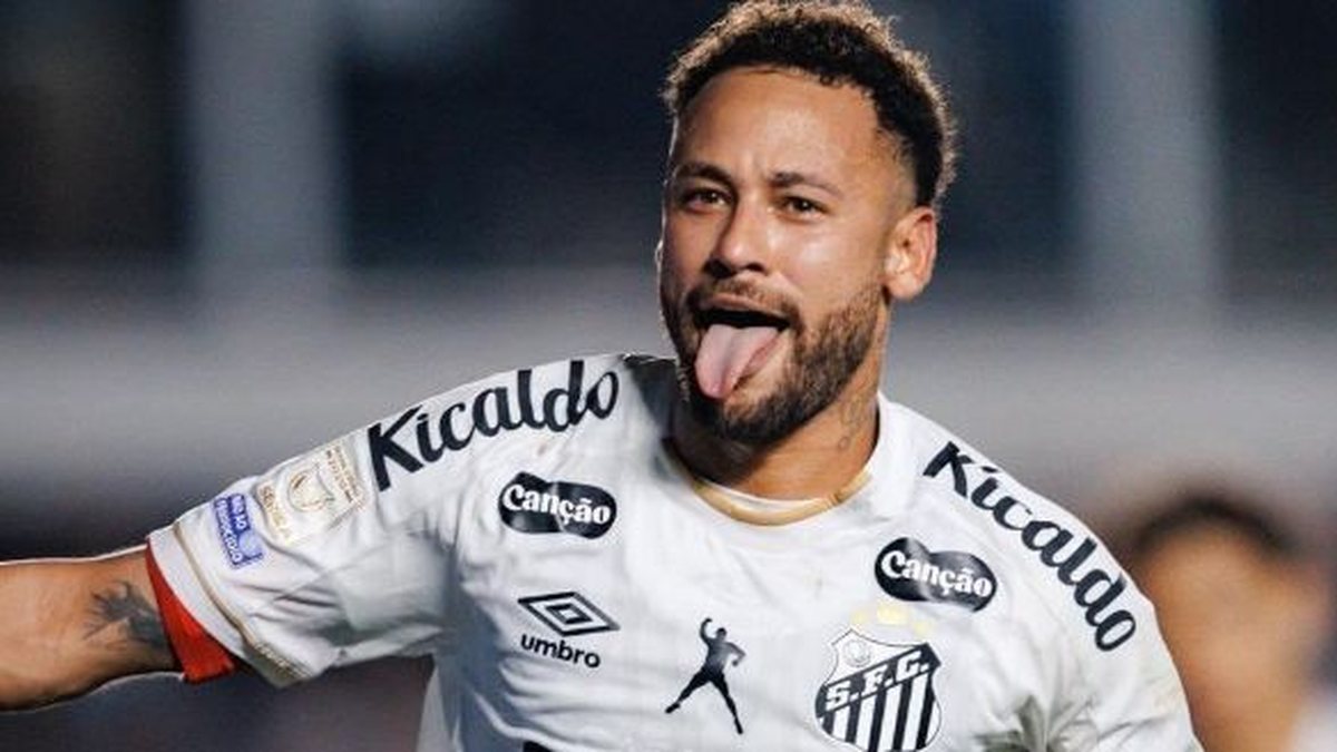 Com dois gols de Neymar, Santos busca empate em 2 a 2 com o Flamengo na Vila Belmiro