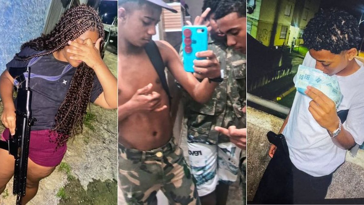 CONFRONTO: dois suspeitos de facção que ostentavam armas na internet são baleados em Lauro de Freitas
