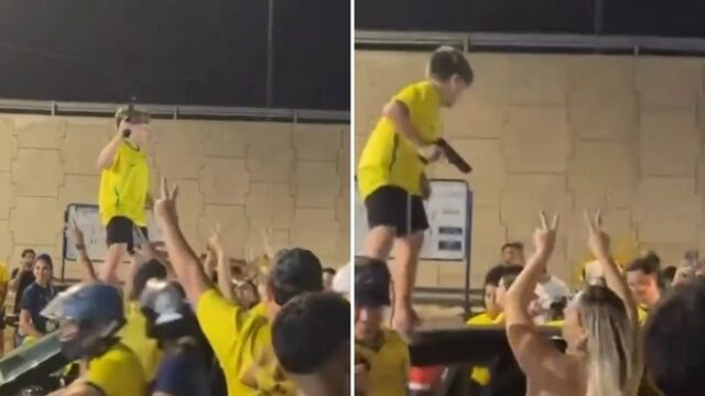 Criança de 9 anos com suposta arma em ato político no RN passa a ser acompanhada pelo Conselho Tutelar