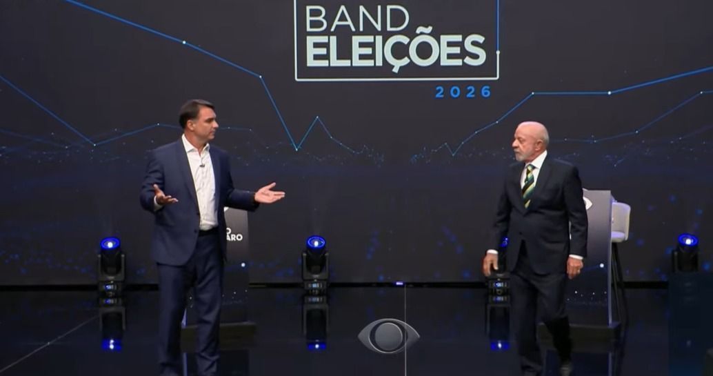 DEBATE: Flávio cobra Lula sobre Roberta Luchsinger e presidente diz que caso é da Polícia Federal