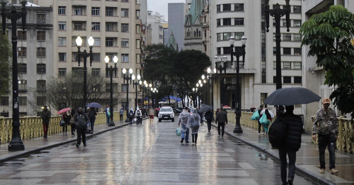 Defesa Civil de SP renova alerta para chuvas fortes em todo o estado até quinta-feira (15)