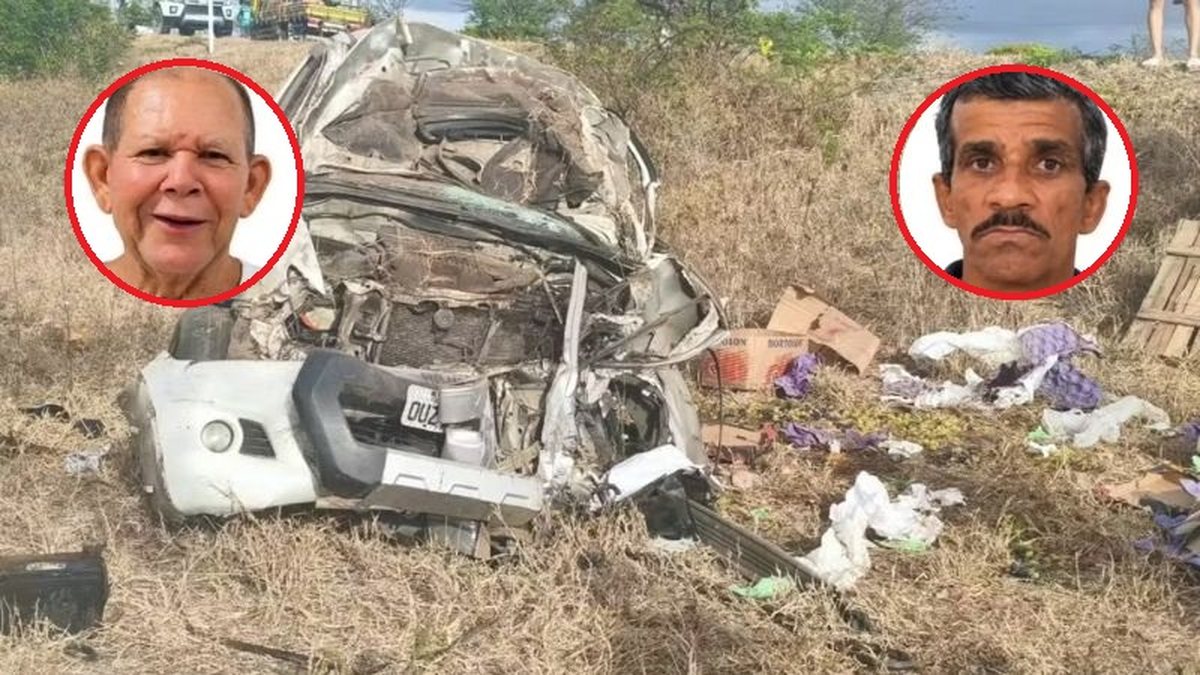 Dois comerciantes morrem em acidente com quatro veículos na BA-052, em Ipirá