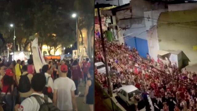 Estudantes da UFBA fazem ato em Salvador após Lula convocar jovens para mobilização no segundo turno