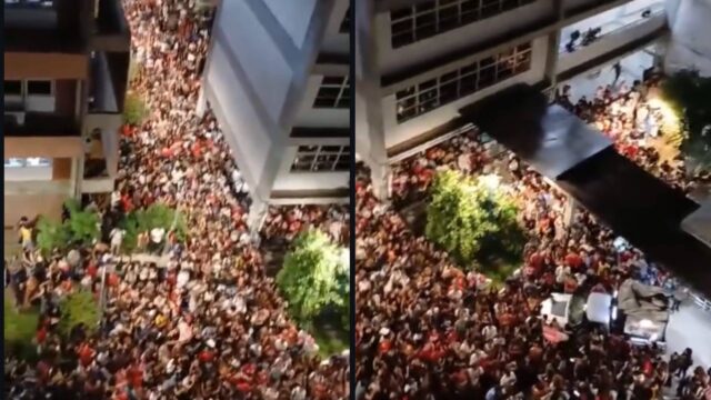 Estudantes protestam em Salvador após Lula convocar jovens para mobilização no segundo turno