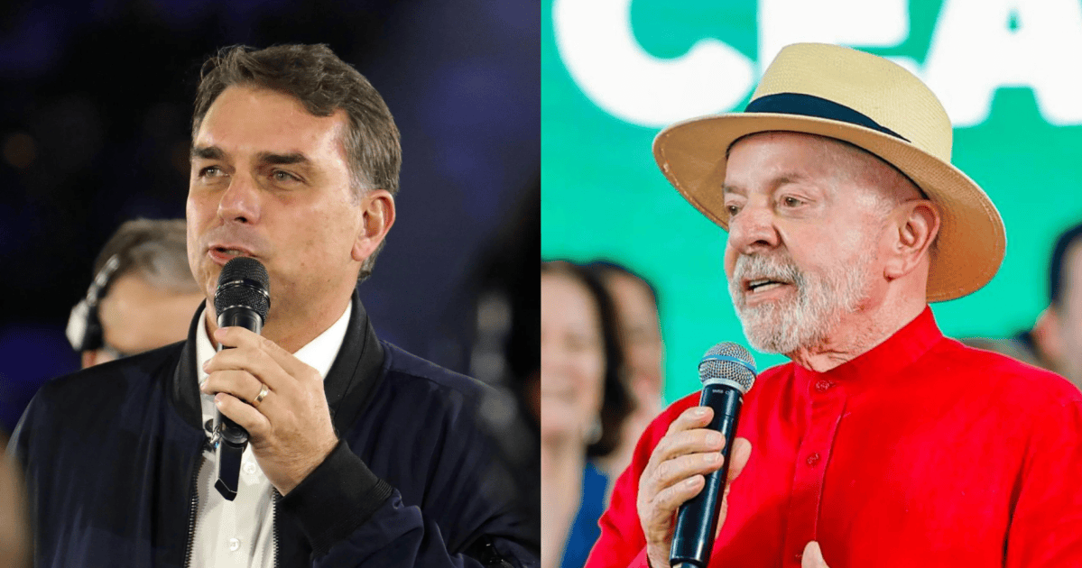 Flávio Bolsonaro diz que não vai a debate da Band no domingo e Lula confirma presença