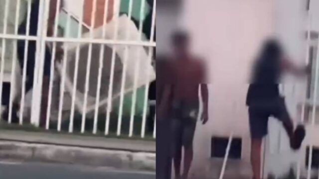 FURTO: trio arromba loja e leva ar-condicionado na Rua Capitão Melo, em Stella Maris