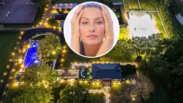 Gisele Bündchen mantém fazenda de US$ 9,1 milhões na Flórida e usa o local como refúgio para os filhos