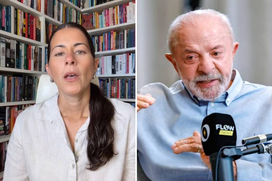 Jéssica Senra cobra propostas para mulheres, Lula responde e ela rebate: "E nos ministérios?"