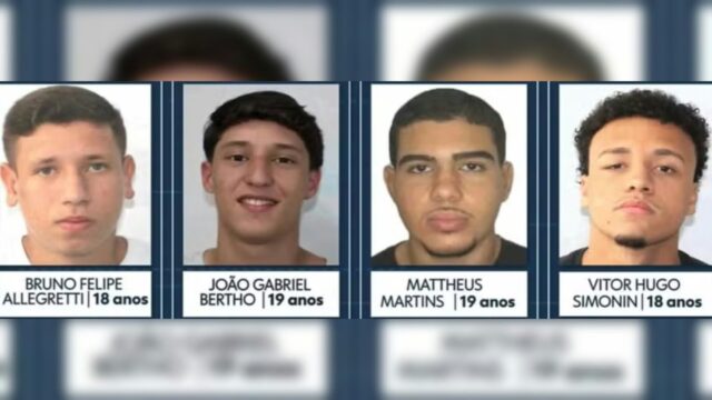 JUSTIÇA: Quatro jovens são condenados a 15 anos de prisão por estupro coletivo de adolescente em Copacabana