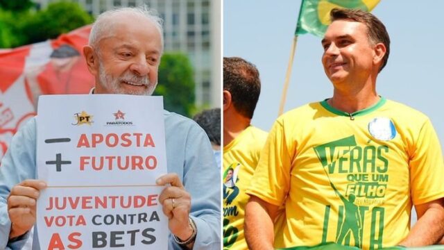 Lula ultrapassa Flávio Bolsonaro em popularidade digital após o primeiro turno, aponta Quaest