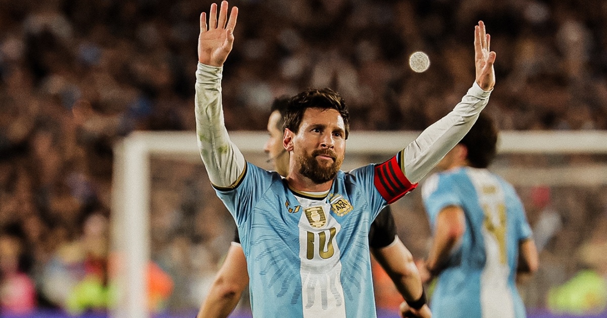 Messi se despede da Argentina com gol, duas assistências e choro em vitória por 3 a 0 sobre Benin