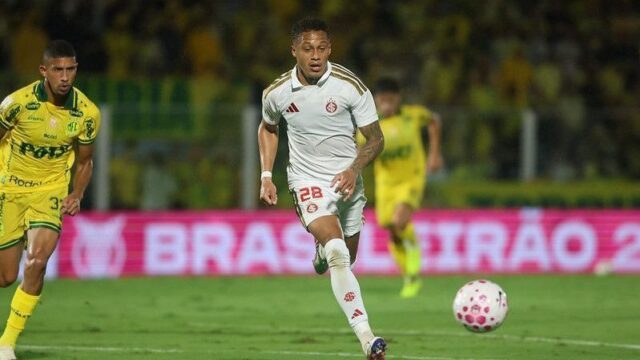Mirassol vence o Internacional por 2 a 0 com um jogador a mais e deixa o Colorado no Z4
