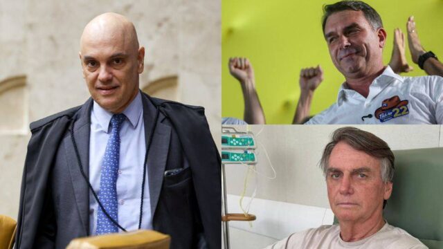 Moraes libera retomada das visitas de Flávio Bolsonaro ao pai após fim de suspensão de 90 dias