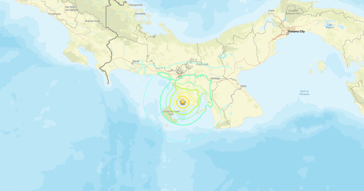 Novo terremoto de magnitude 6,1 atinge o Panamá três dias após abalo de 7,7