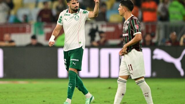 Palmeiras vence o Fluminense por 2 a 1 no Maracanã e abre vantagem na semifinal da Libertadores