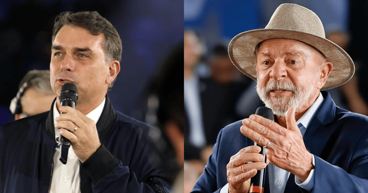 PESQUISA: Flávio Bolsonaro tem 50,3% dos votos válidos e Lula 49,7% no 2º turno, aponta BTG/Nexus