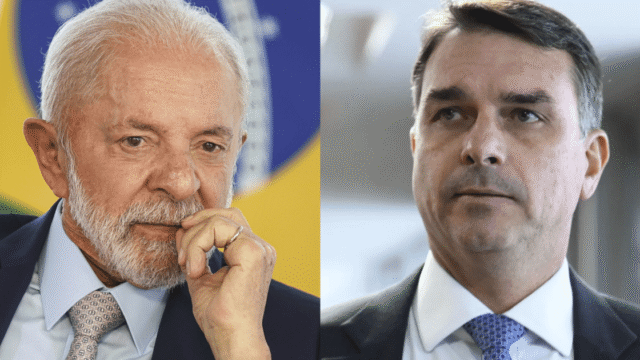 Pesquisa Nexus/BTG: Lula tem rejeição de 47,8% e Flávio Bolsonaro, de 46,8%, em empate técnico