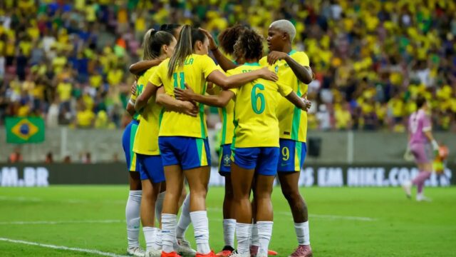 Seleção feminina vacila, abre 2 a 0 e cede empate à Argentina em amistoso na Arena Pernambuco