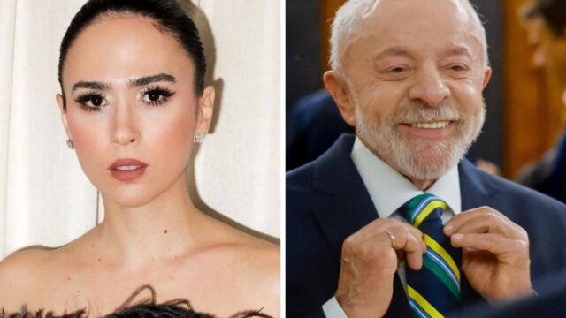Tatá Werneck é barrada ao tentar visitar Lula no camarim da Globo, diz colunista