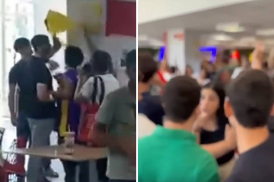 TUMULTO: cartazes de apoio a Lula causam briga entre estudantes na Unifacs, em Salvador