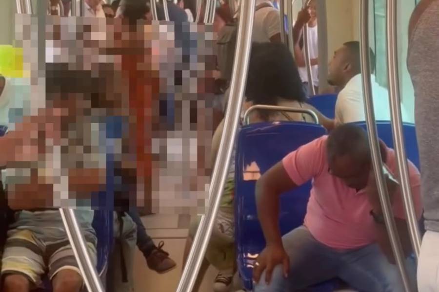 VLT: discussão entre adolescente e homem adulto é filmada em composição em Salvador