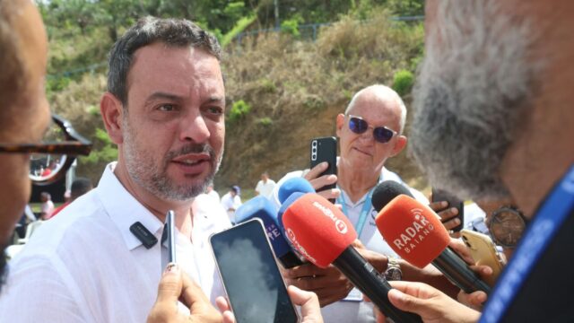 VLT do Subúrbio é a principal obra de Salvador, diz deputado federal eleito Lucas Reis após agenda com Jerônimo
