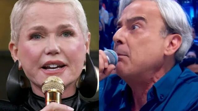 Xuxa alfineta Alexandre Borges por nota dada a Junno Andrade no Dança dos Famosos